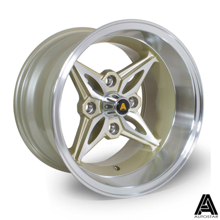 Autostar Kanji 14x9 ET-13 4x114.3 RLGold