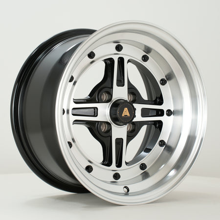 Autostar Kashiko 15x8 ET0 4x100 RFBlack