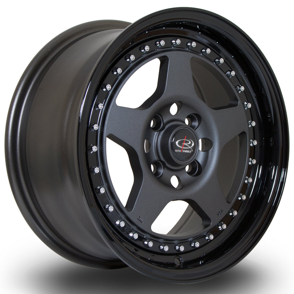 Rota Kyusha 15x7 ET38 4x100 FGMBlack