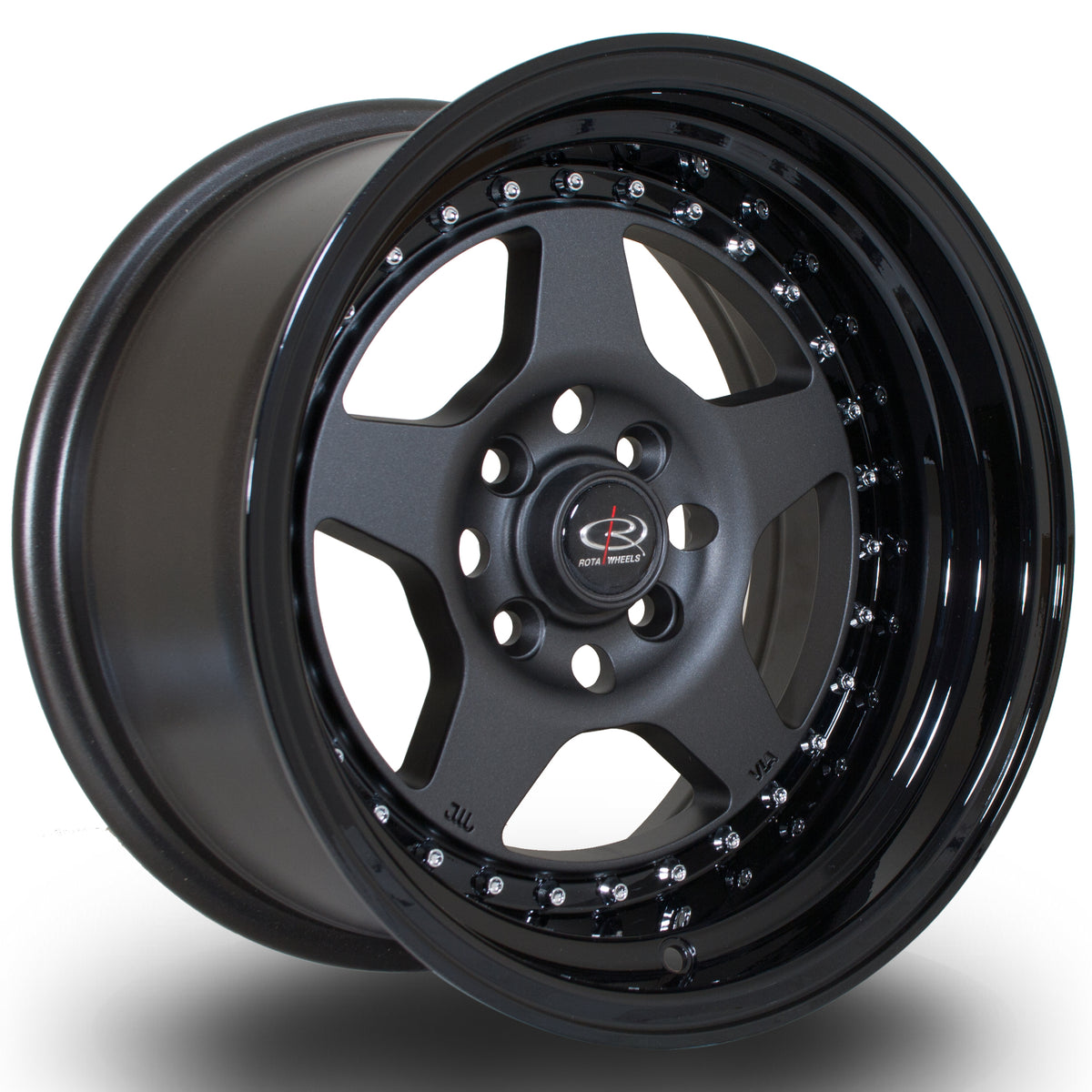 Rota Kyusha 15x8 ET0 4x114.3 FGMBlack