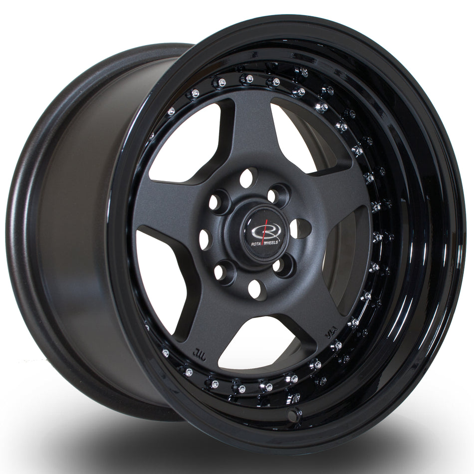 Rota Kyusha 15x8 ET0 4x100 FGMBlack
