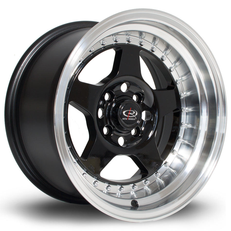 Rota Kyusha 15x8 ET0 4x100 RLBlack