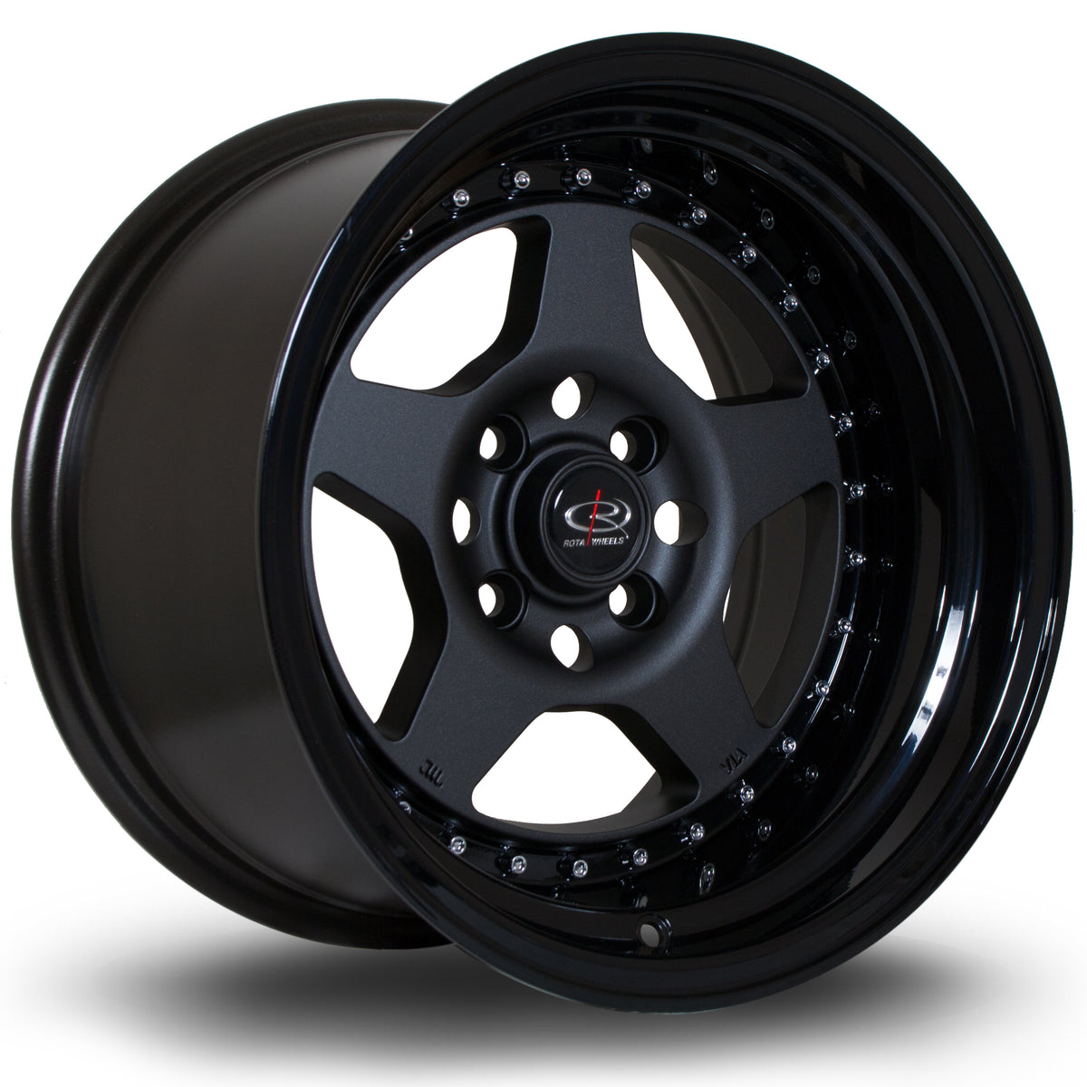 Rota Kyusha 15x9 ET0 4x114.3 FGMBlack