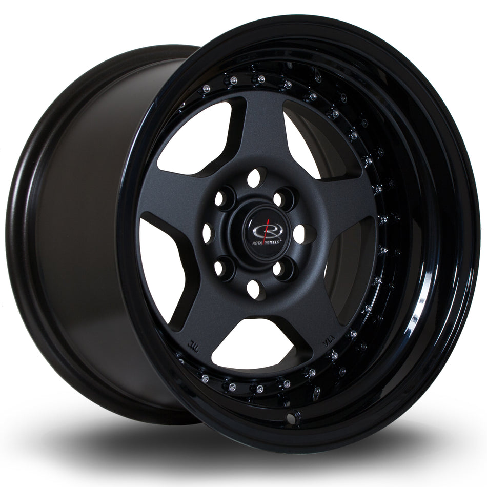 Rota Kyusha 15x9 ET0 4x100 FGMBlack