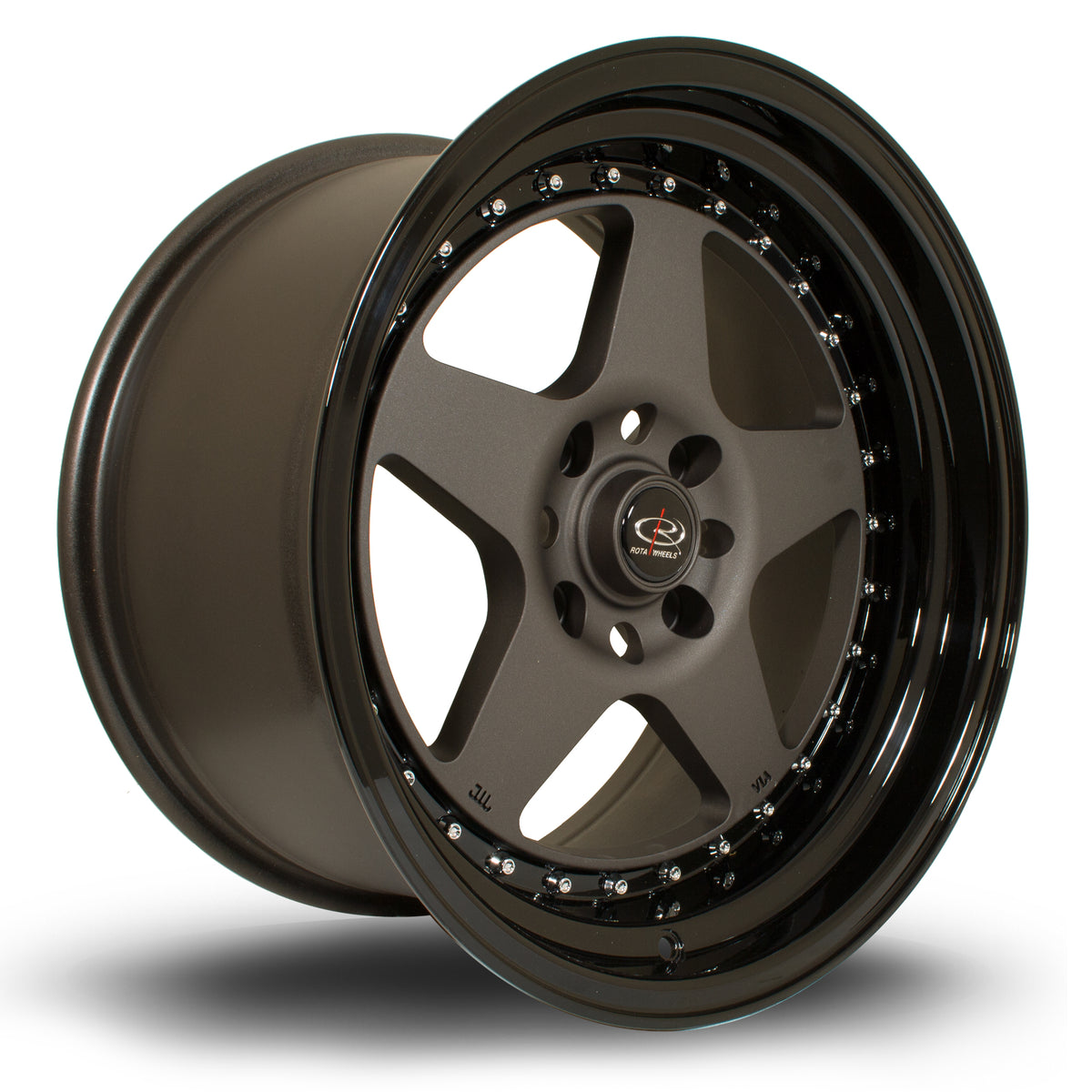 Rota Kyusha 17x9.5 ET12 5x114.3 FGMBlack