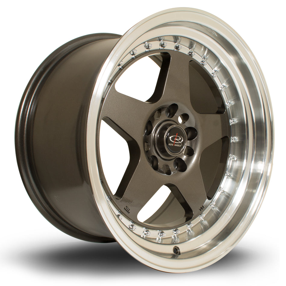 Rota Kyusha 17x9.5 ET12 5x114.3 RLGunmetal