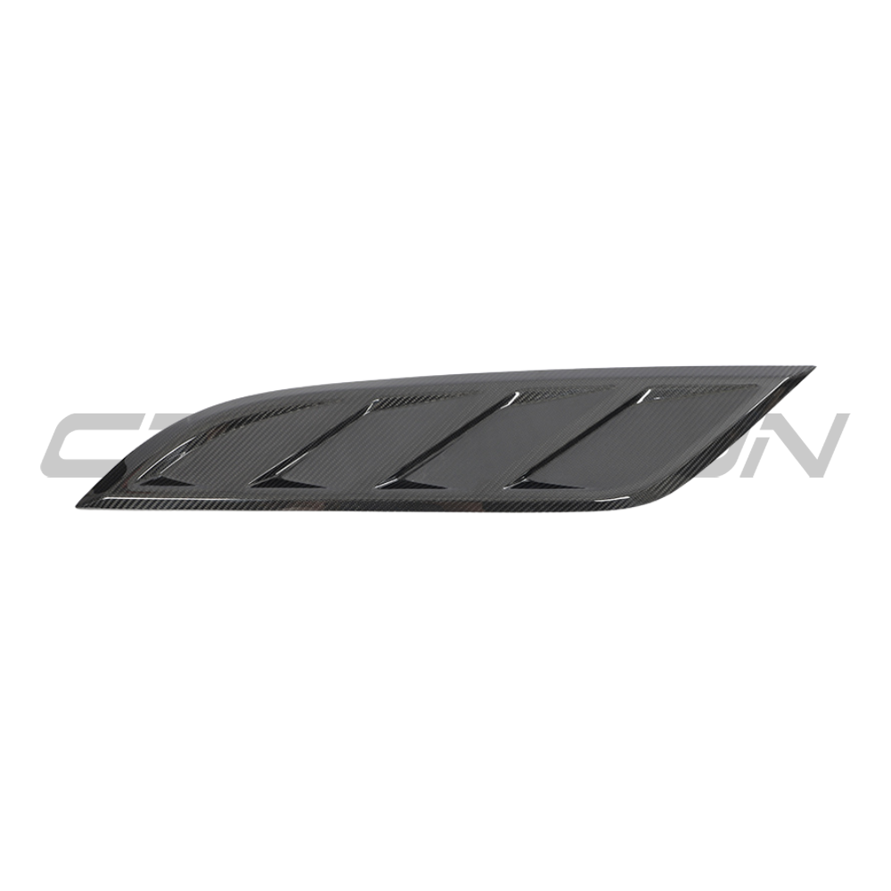 LAND ROVER DEFENDER L663 90/110/130 CARBON FIBRE BONNET/HOOD VENTS - CT DESIGN