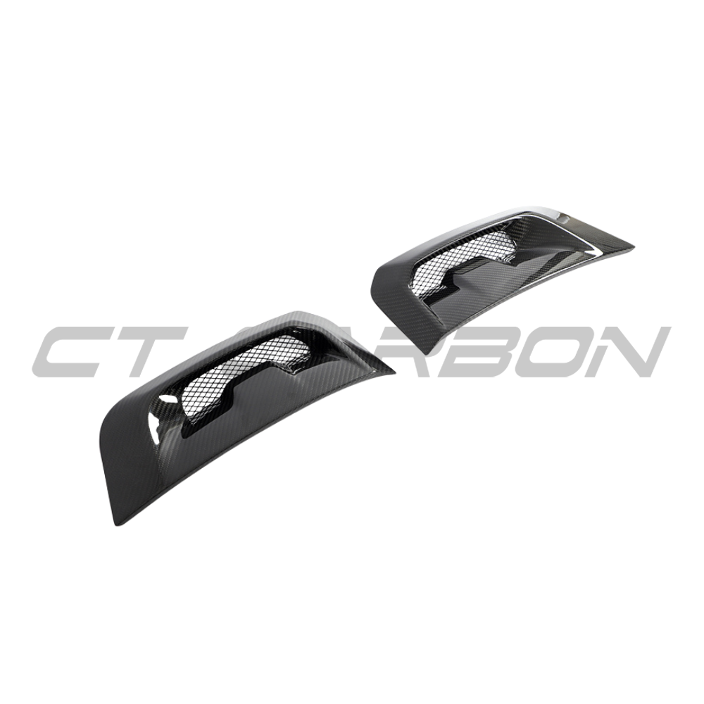 LAND ROVER DEFENDER L663 90/110/130 CARBON FIBRE WING/FENDER VENTS - CT DESIGN