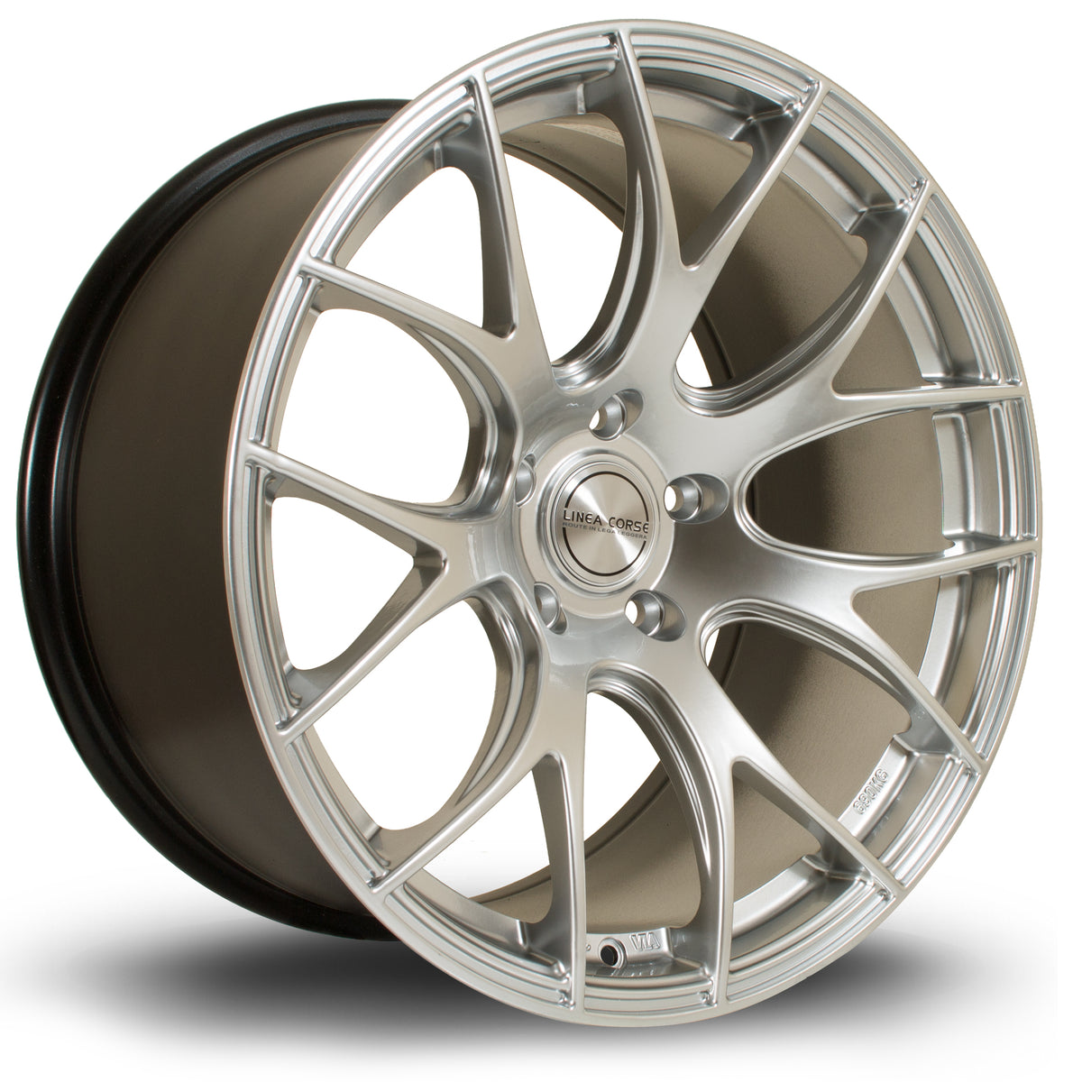 Linea Corse LC818 19x10 ET38 5x114.3 HSilver