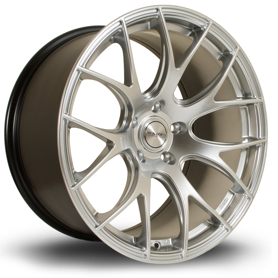 Linea Corse LC818 19x10 ET38 5x100 HSilver