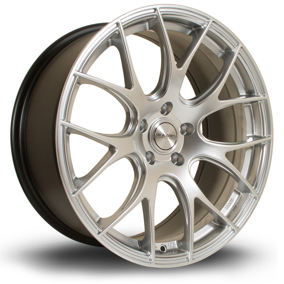 Linea Corse LC818 19x8.5 ET38 5x100 HSilver