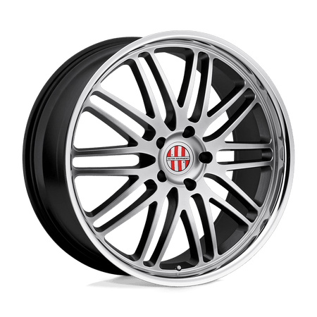 Victor Equipment LEMANS 18x11 ET52 5x130 Hyper Silver w/ Mirror Cut Lip