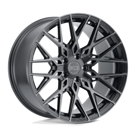 XO PHOENIX 20x11 ET40 5x120 Gunmetal w/ Brushed Face