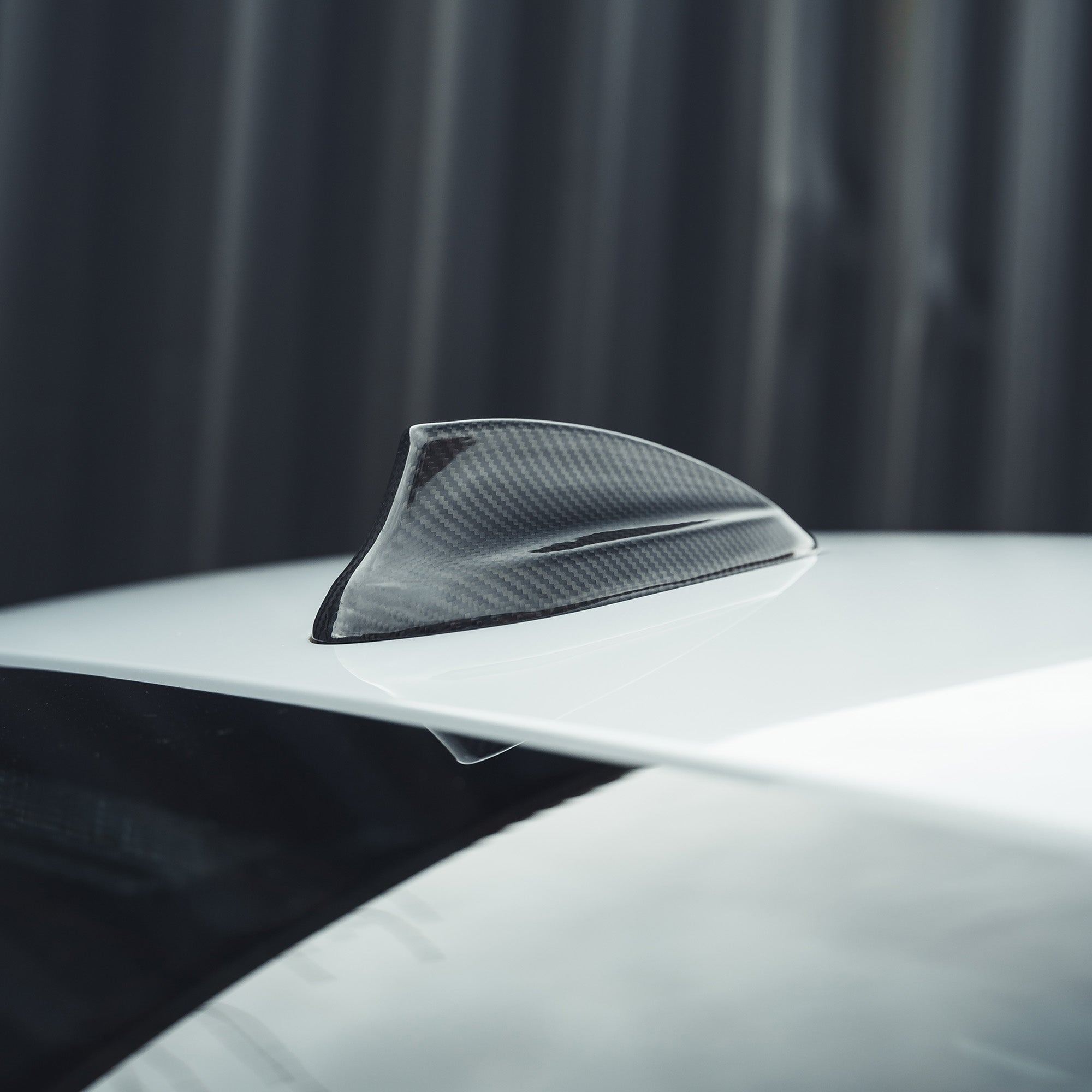 BMW Fxx CARBON FIBRE ANTENNA COVER-Accessories-CT CARBON-CT Carbon - High-quality carbon fiber and gloss black aerodynamic parts for premium sports and luxury vehicles.