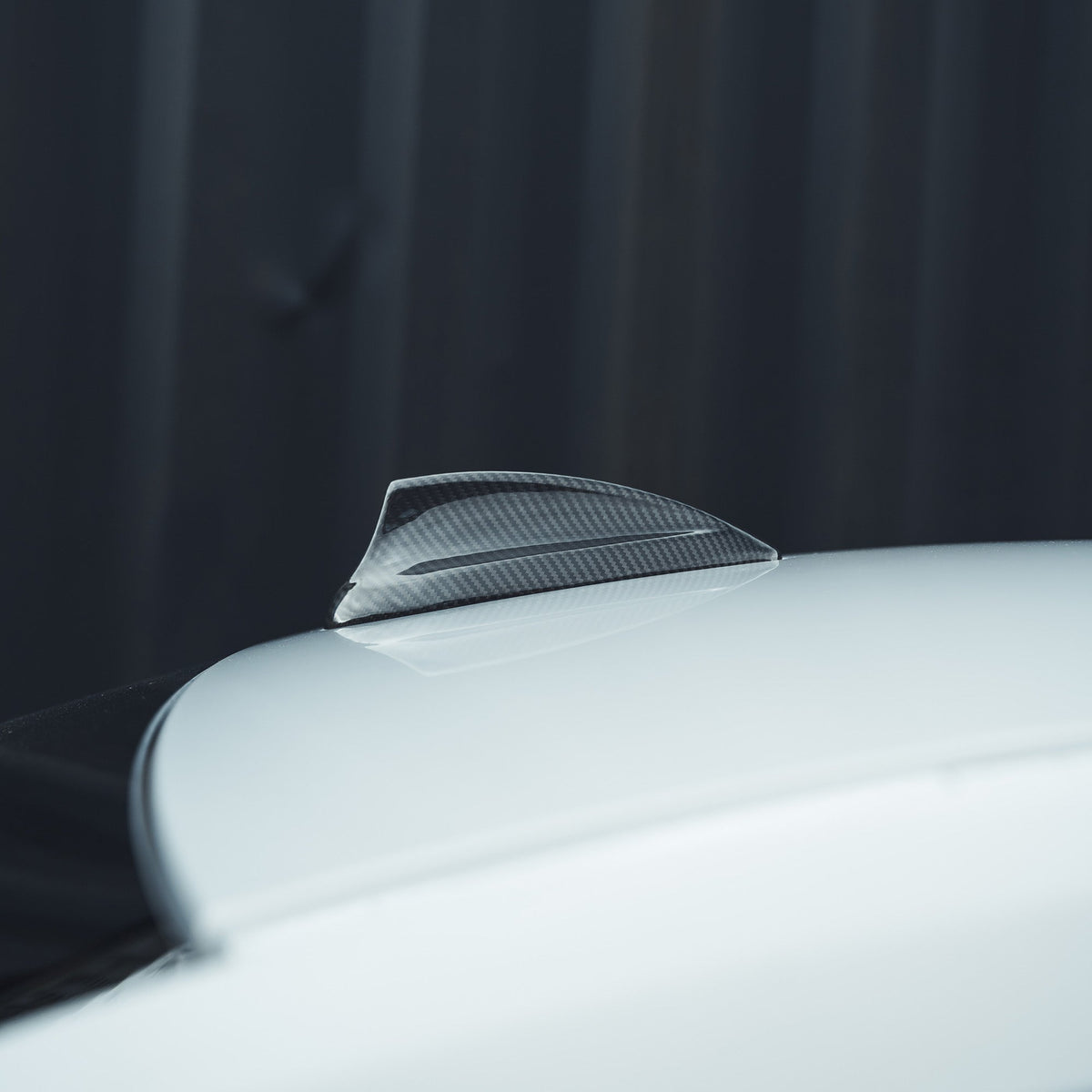 BMW Fxx CARBON FIBRE ANTENNA COVER-Accessories-CT CARBON-CT Carbon - High-quality carbon fiber and gloss black aerodynamic parts for premium sports and luxury vehicles.