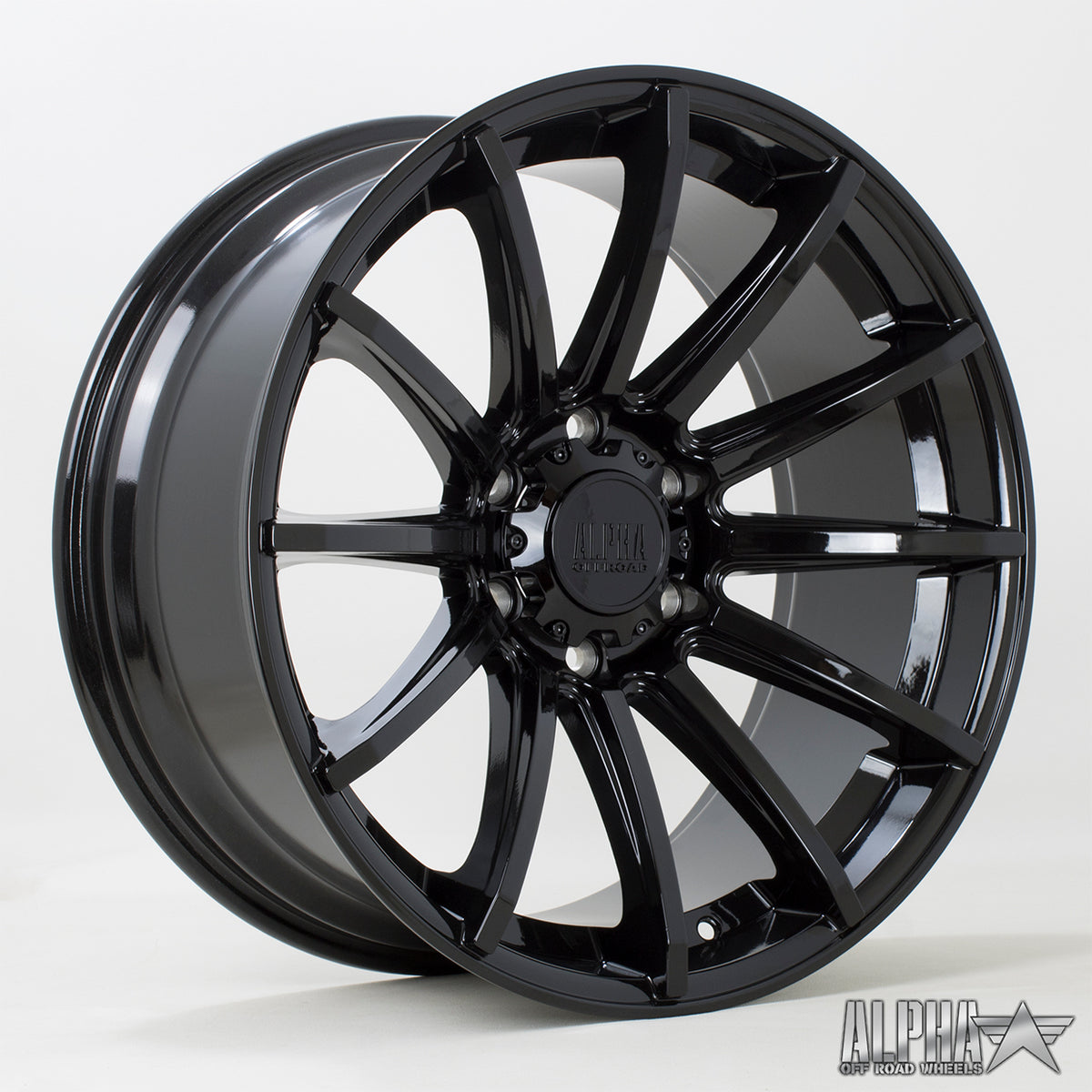 Alpha Offroad Machete 20x9 ET10 6x139 Black