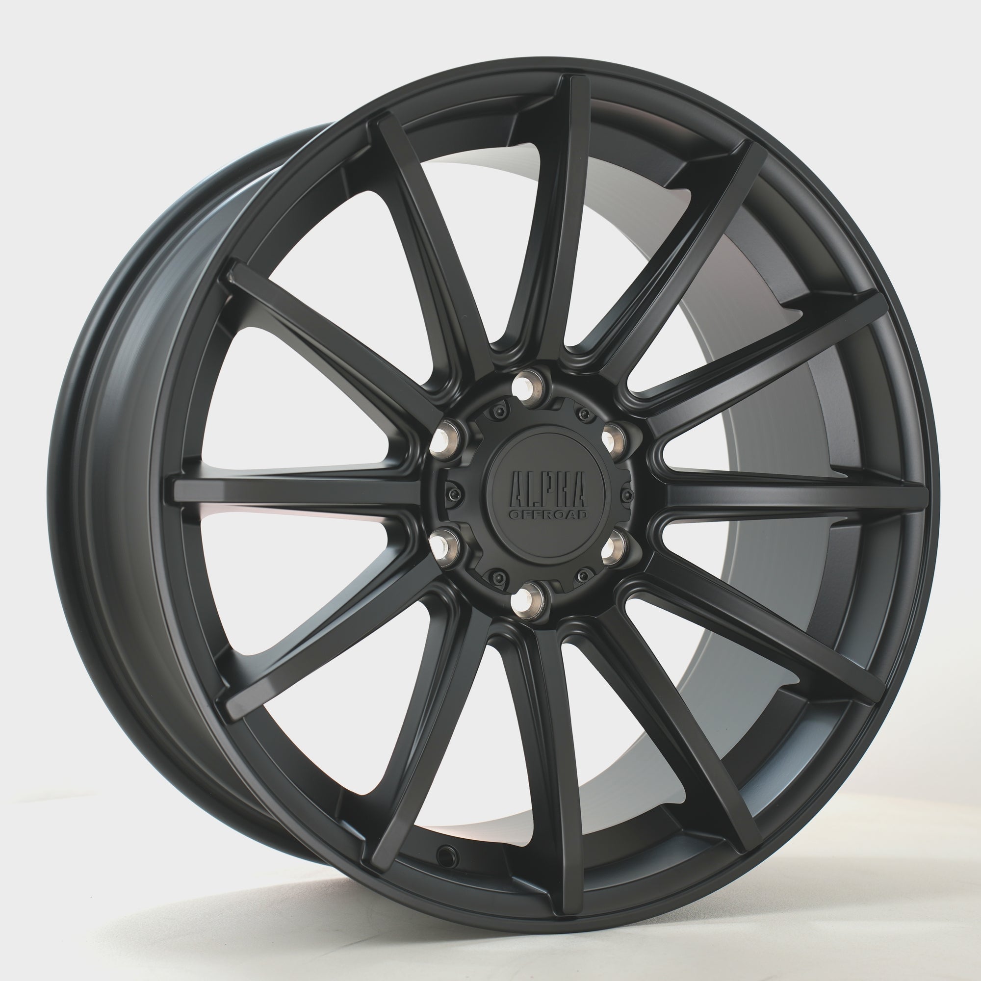 Alpha Offroad Machete 20x9 ET40 6x139 SBlack