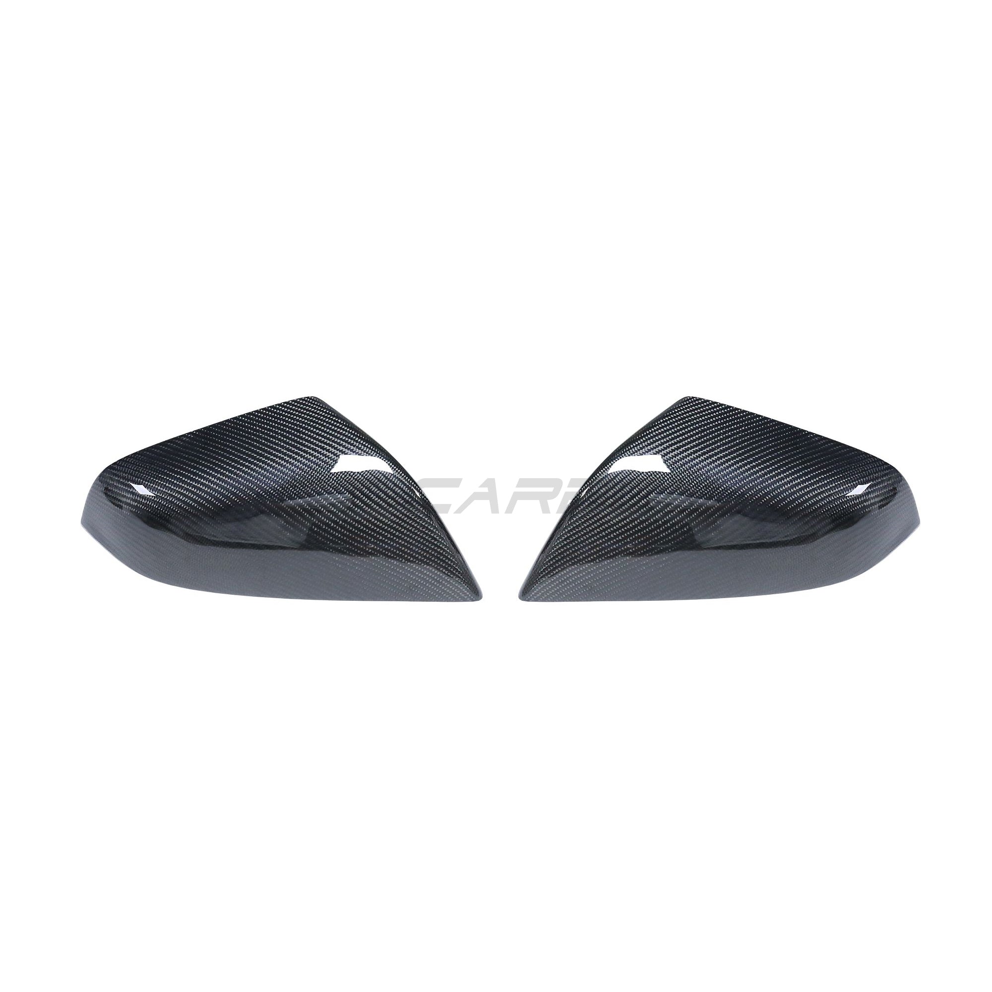 TESLA MODEL S 2013-2020 CARBON FIBRE MIRRORS-Accessories-CT CARBON-CT Carbon - High-quality carbon fiber and gloss black aerodynamic parts for premium sports and luxury vehicles.