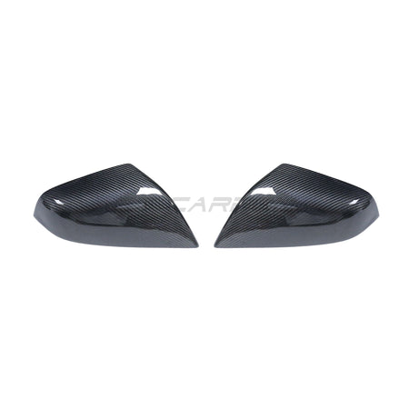 TESLA MODEL S 2013-2020 CARBON FIBRE MIRRORS-Accessories-CT CARBON-CT Carbon - High-quality carbon fiber and gloss black aerodynamic parts for premium sports and luxury vehicles.