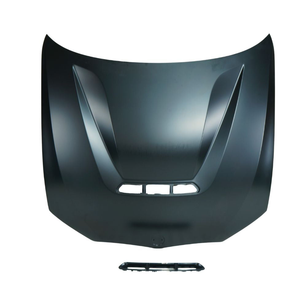 BMW 3 SERIES G20/G21 2018+ ALLUMINIUM BONNET - GTS STYLE-Bonnet-CT CARBON-CT Carbon - High-quality carbon fiber and gloss black aerodynamic parts for premium sports and luxury vehicles.