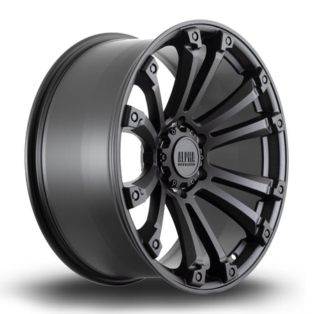 Alpha Offroad Maverick 20x9 ET30 6x139 SBlack