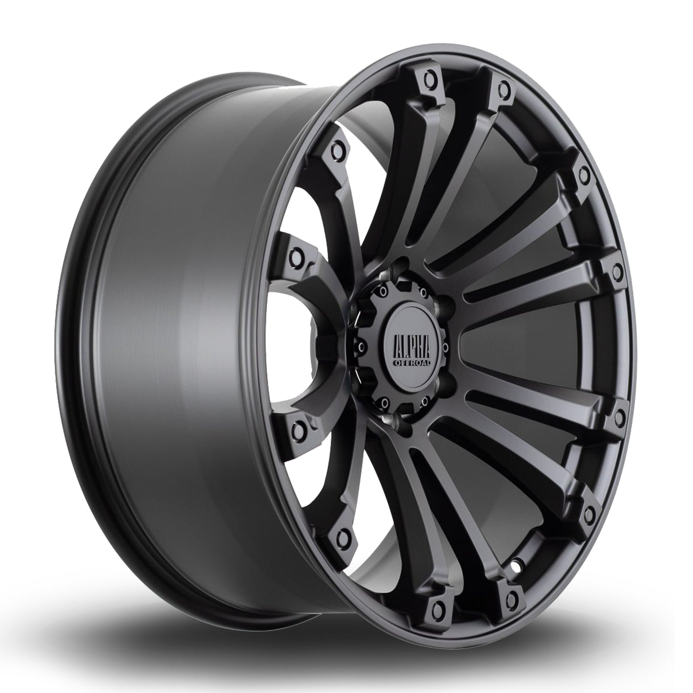 Alpha Offroad Maverick 20x9 ET10 6x114.3 SBlack