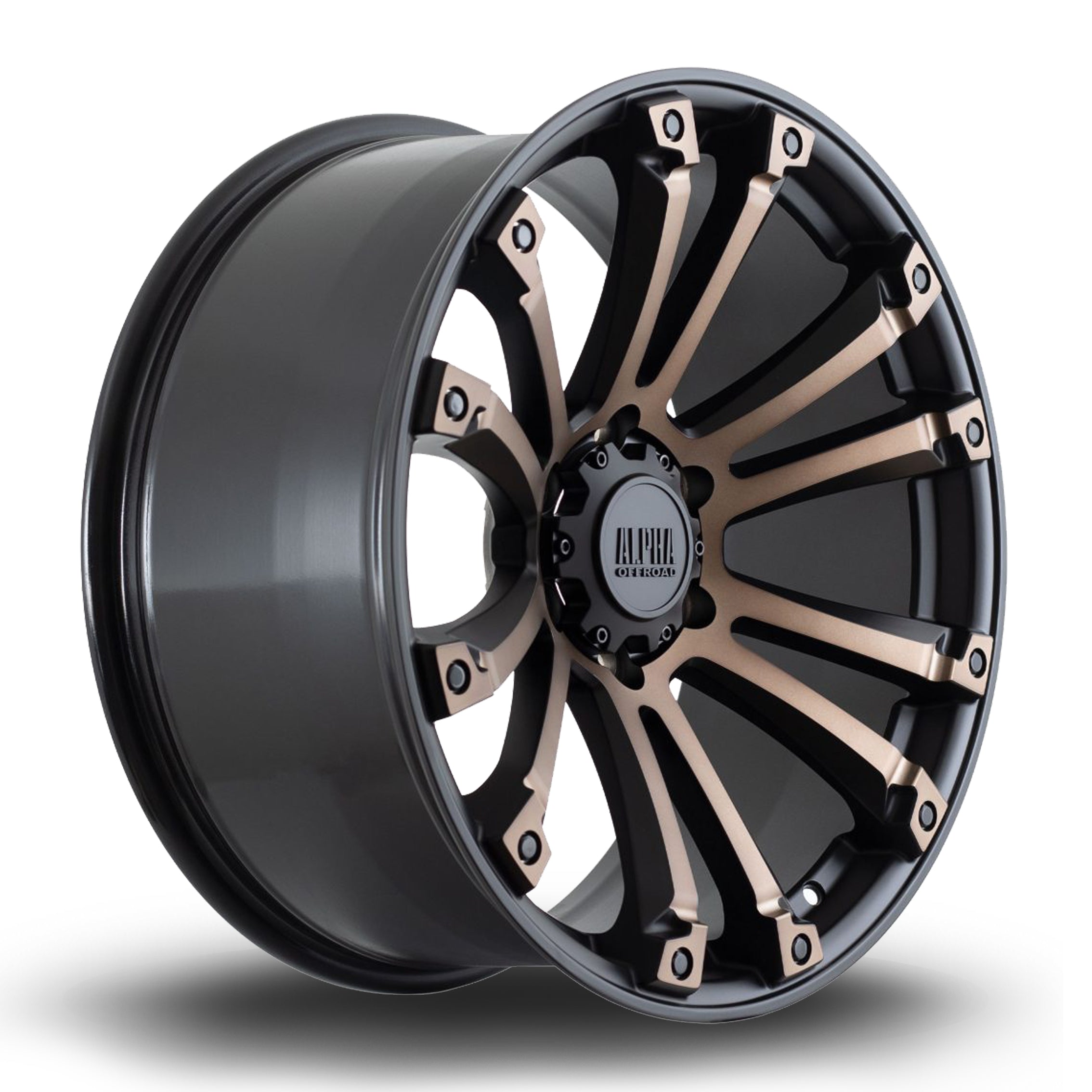 Alpha Offroad Maverick 20x9 ET40 6x139 SBlackBronze