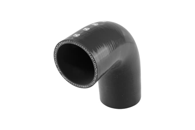 Turbosmart 90 Reducer Elbow 2.50"-2.75" Black (TS-HRE9250275-BK)