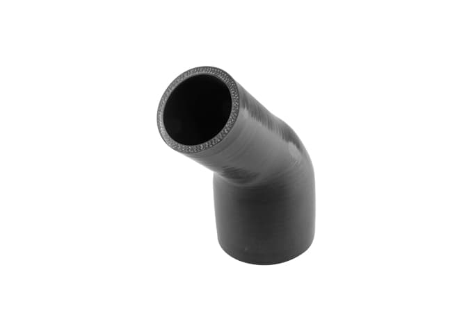 Turbosmart 45 Reducer Elbow 2.00"-3.00" Black (TS-HRE42030-BK)