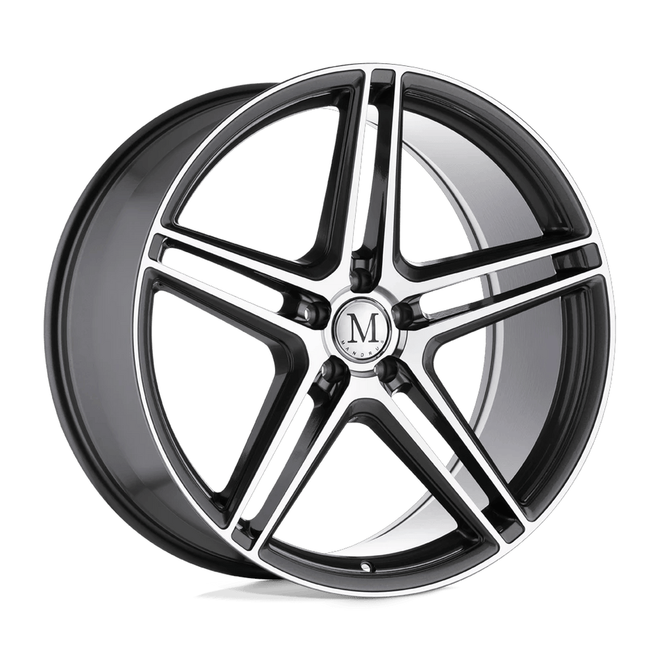 Mandrus BREMEN 20x10 ET25 5x112 Gloss Gunmetal w/ Mirror Cut Face