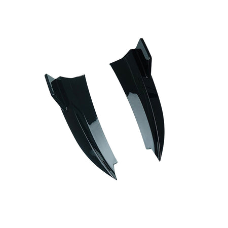 MERCEDES C43 & C CLASS COUPE/CONVERTIBLE W205 2014-2021 GLOSS BLACK REAR BUMPER CORNERS