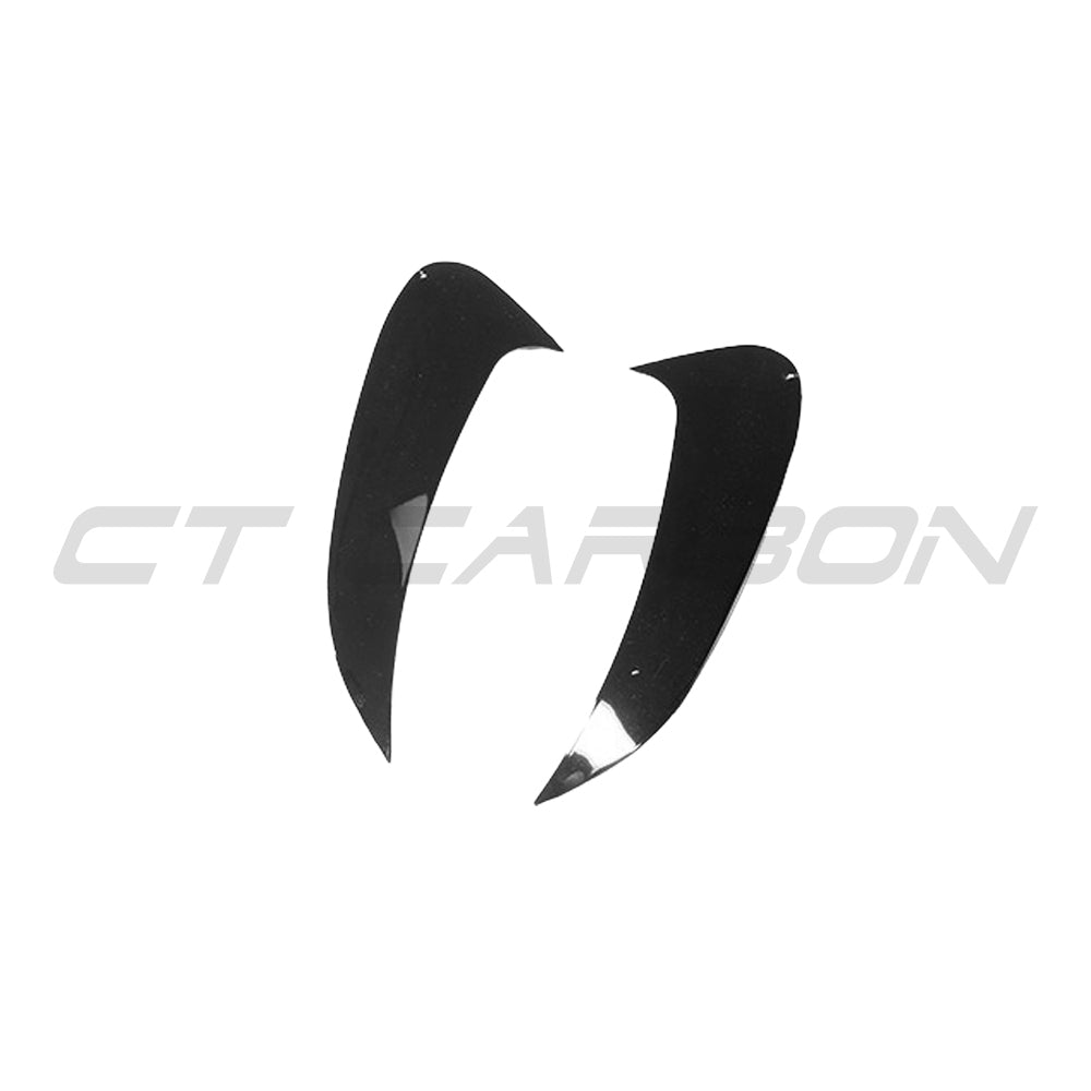 MERCEDES W206 2021+ C-CLASS GLOSS BLACK REAR BUMPER TRIM