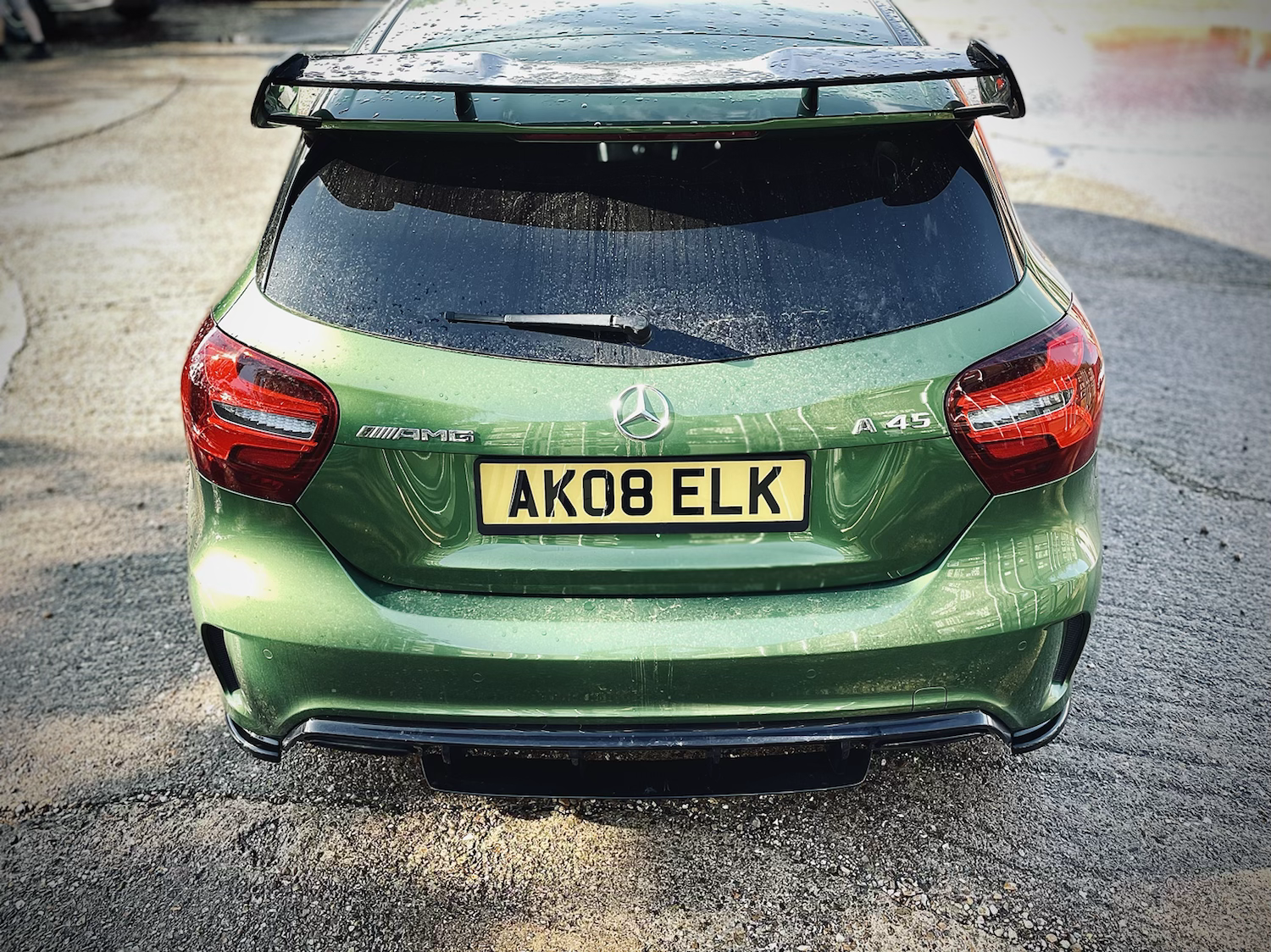 Mercedes A45 AMG W176 Facelift Aero - Rear Spats
