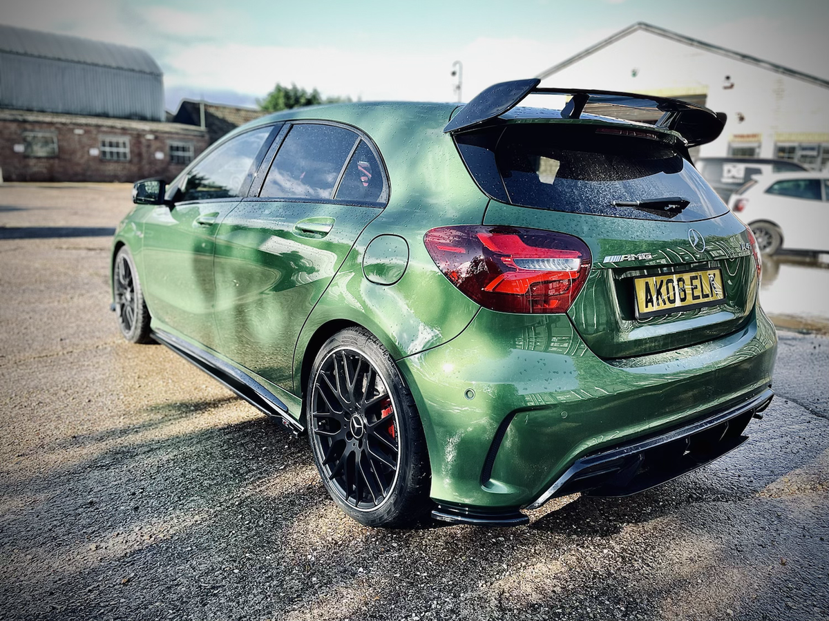 Mercedes A45 AMG W176 Pre Facelift Non-Aero - Side Skirt Splitters