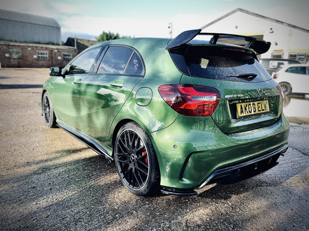 Mercedes A45 AMG W176 Pre Facelift Non-Aero - Side Skirt Splitters