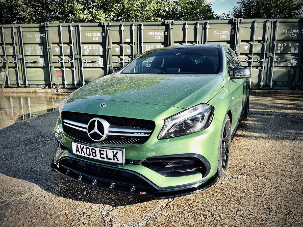 Mercedes A45 AMG W176 Pre Facelift Non-Aero - Front Splitter
