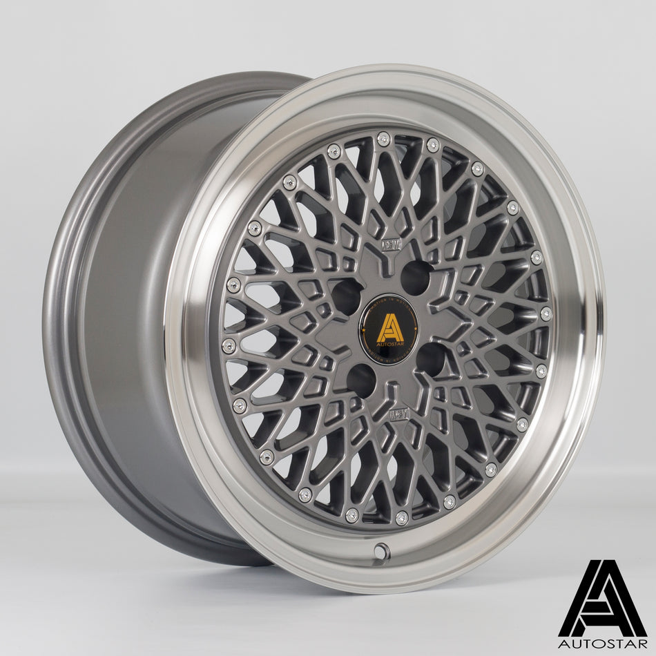 Autostar Minus 16x7.5 ET35 4x100 RLGunmetal