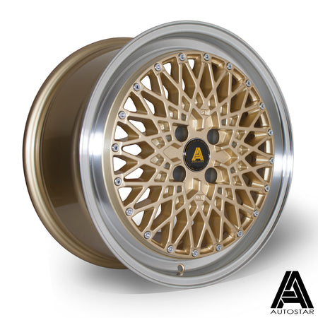 Autostar Minus 17x8 ET30 5x100 RLGold