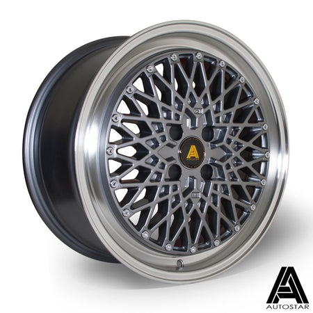 Autostar Minus 17x8 ET30 5x100 RLGunmetal