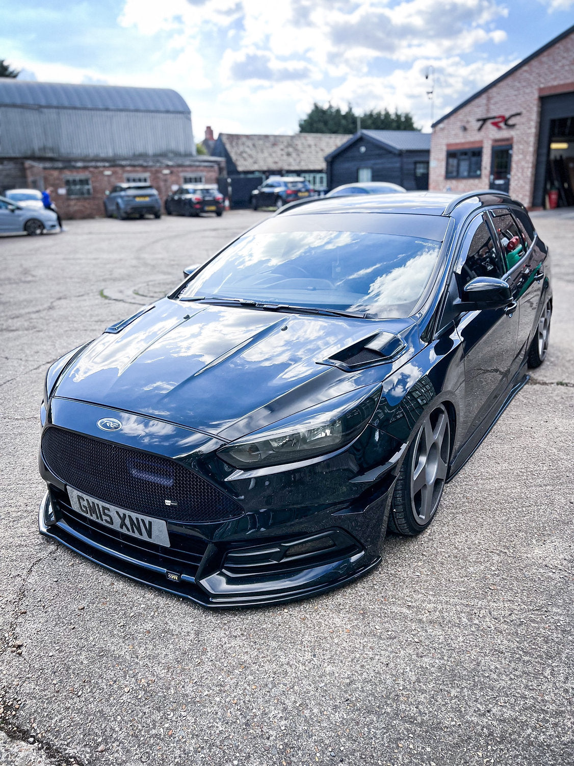 Ford Focus MK3.5 ST250 - Bumper Canards