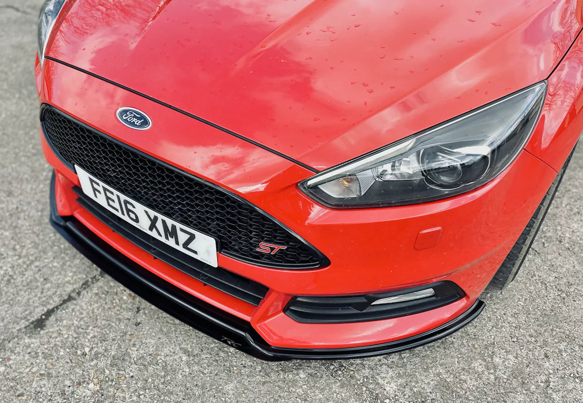 Ford Focus MK3.5 ST250 - V2 Front Splitter + Splitter Blade