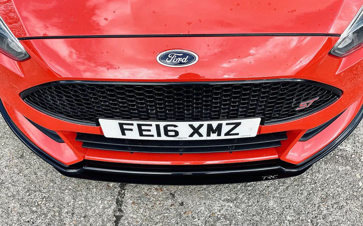 Ford Focus MK3.5 ST250 - V2 Front Splitter + Splitter Blade