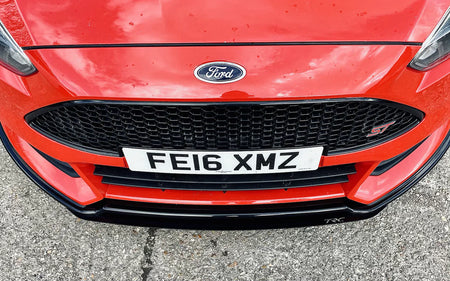 Ford Focus MK3.5 ST250 - V2 Front Splitter + Splitter Blade