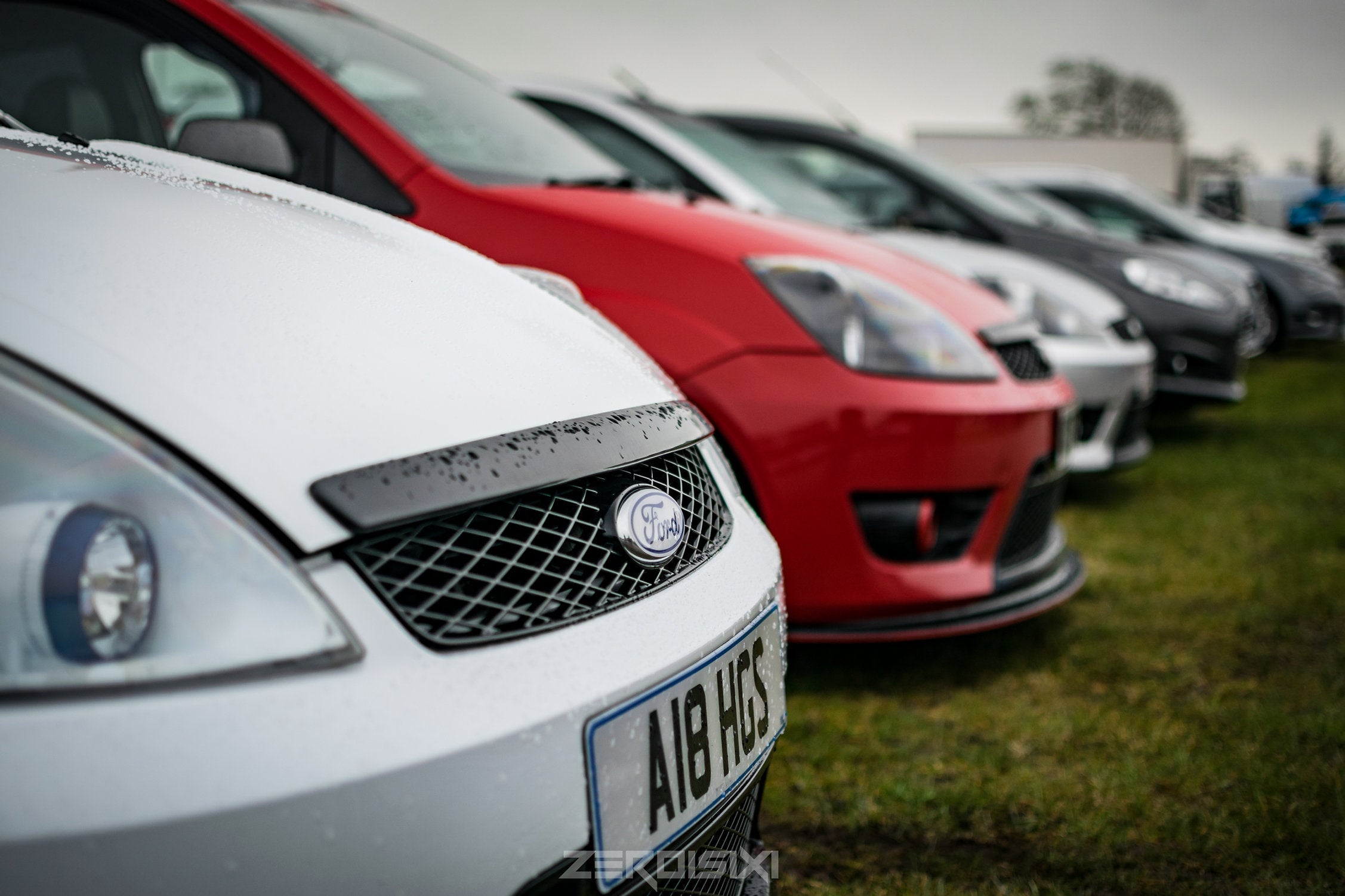 Ford Fiesta MK6 Zetec S - RS Style Bonnet Lip