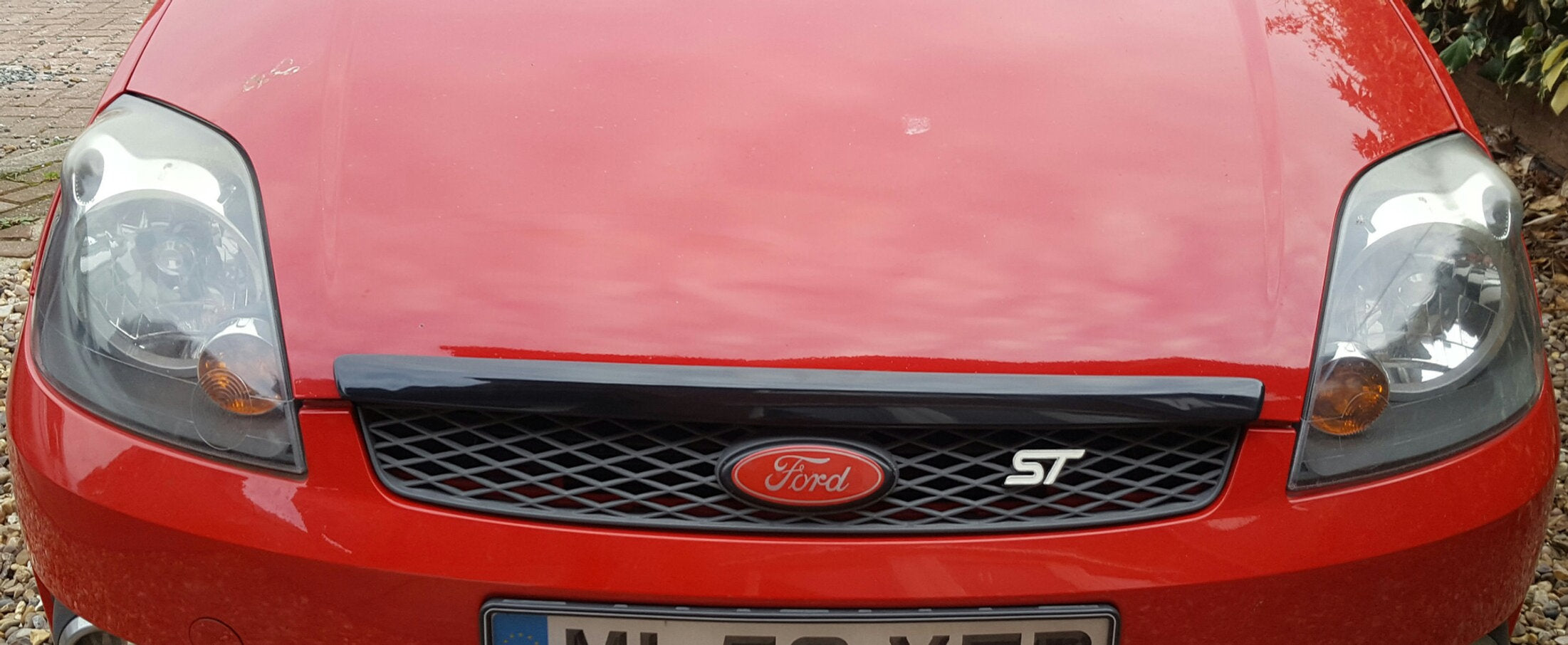 Ford Fiesta MK6 Zetec S - RS Style Bonnet Lip