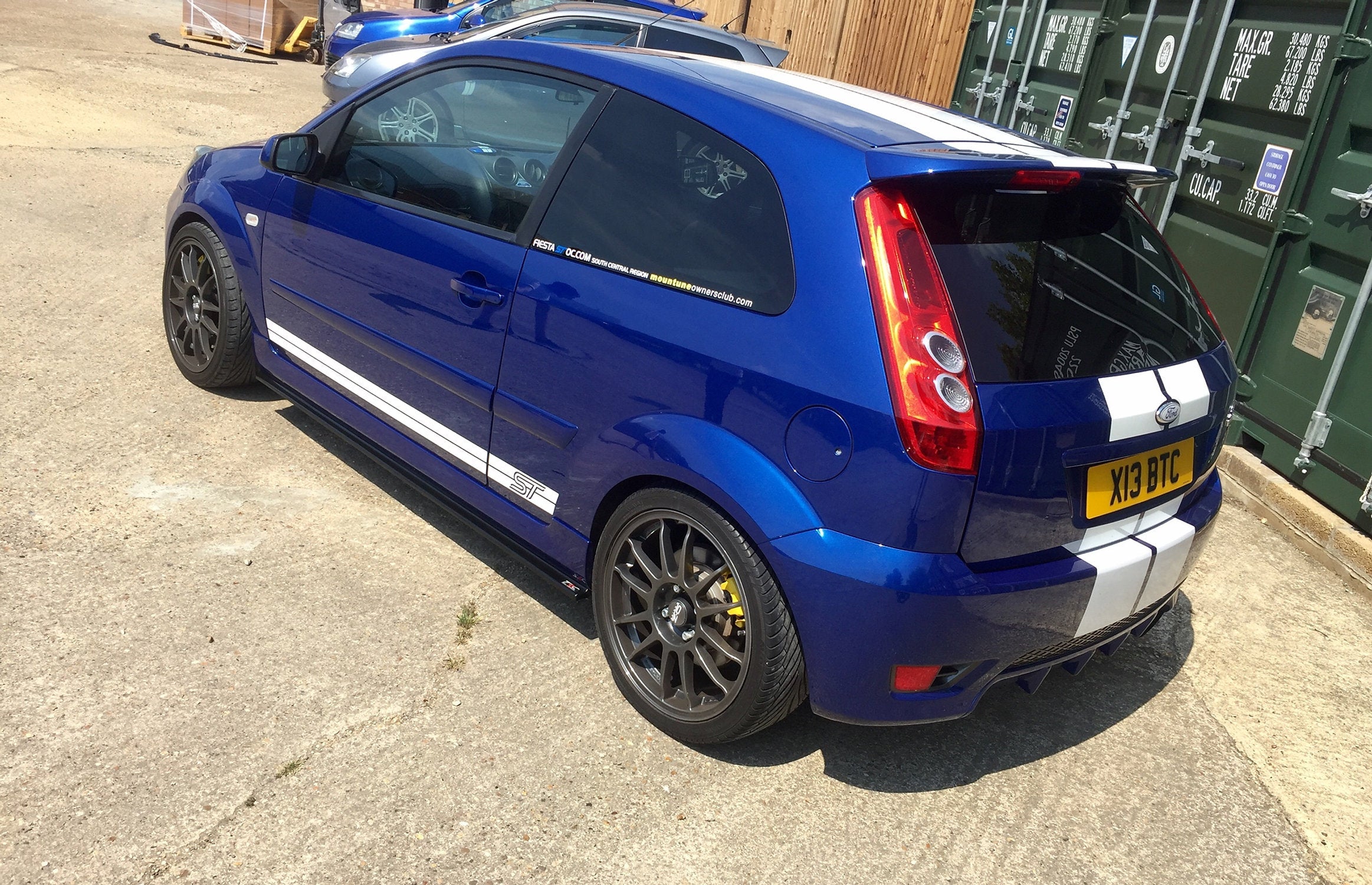 Ford Fiesta MK6 Zetec S - Side Skirt Splitters
