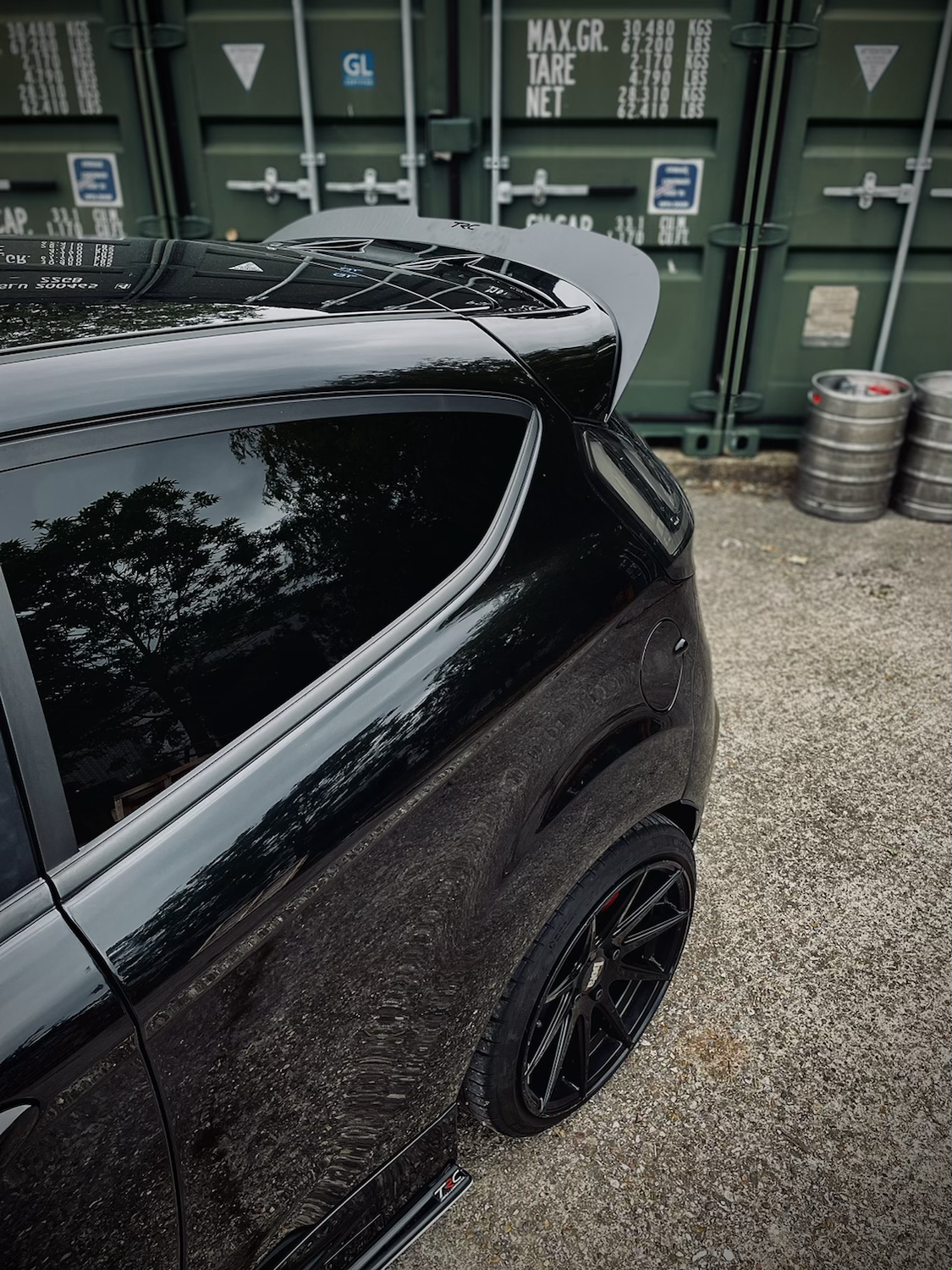 Ford Fiesta MK7.5 ST180 - Ally-Aero Spoiler Lip