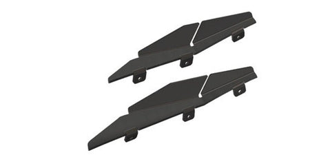 Ford Fiesta MK7.5 ST180 - Ally-Aero Front Bumper Canards
