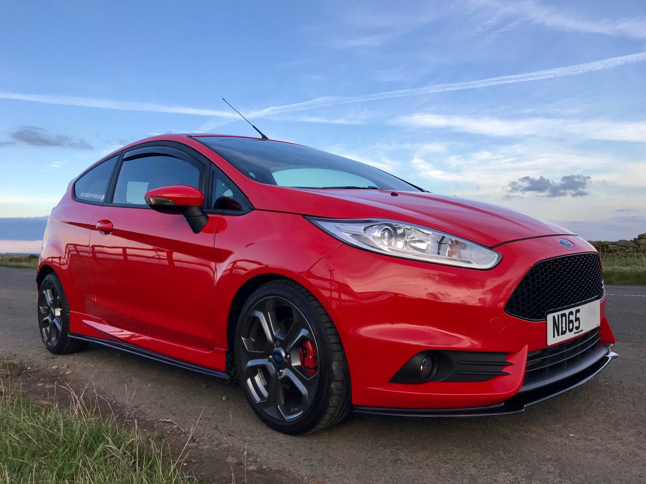 Ford Fiesta MK7.5 ST180 - Side Skirt Splitters