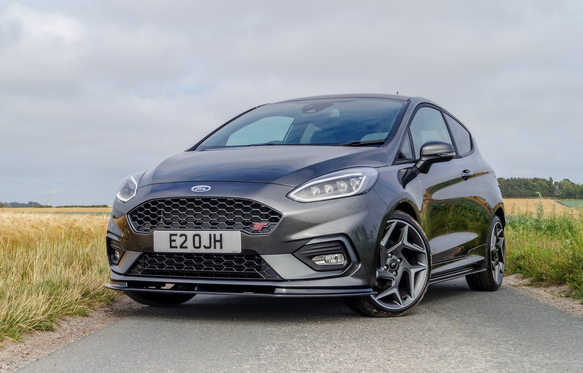 Ford Fiesta MK8 ST-Line - V1 Front Splitter